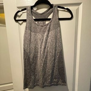 Gray Nike tank top